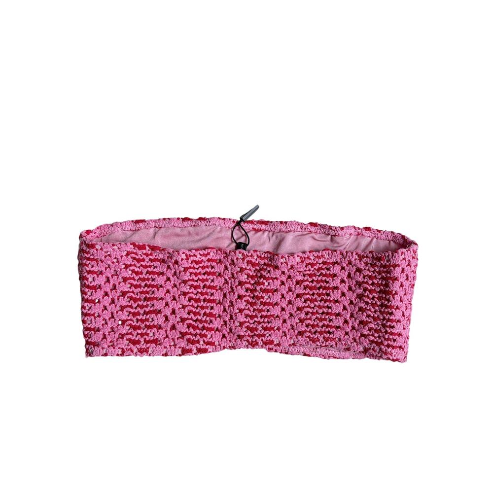 NWT Triangl Kaya Alina Strapless Bandeau Bikini Top (Pink) - Medium - Picture 2 of 8